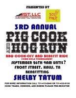 Pig Cook and Hog Run