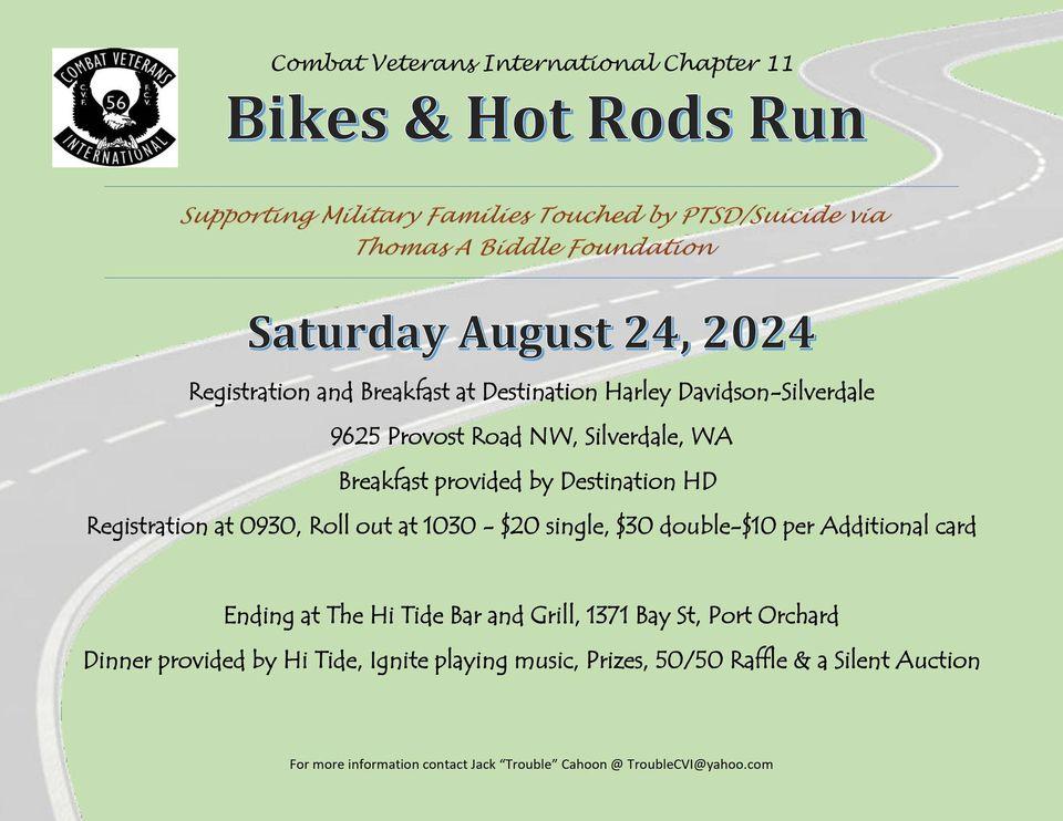 Bikes & Hot Rods Run