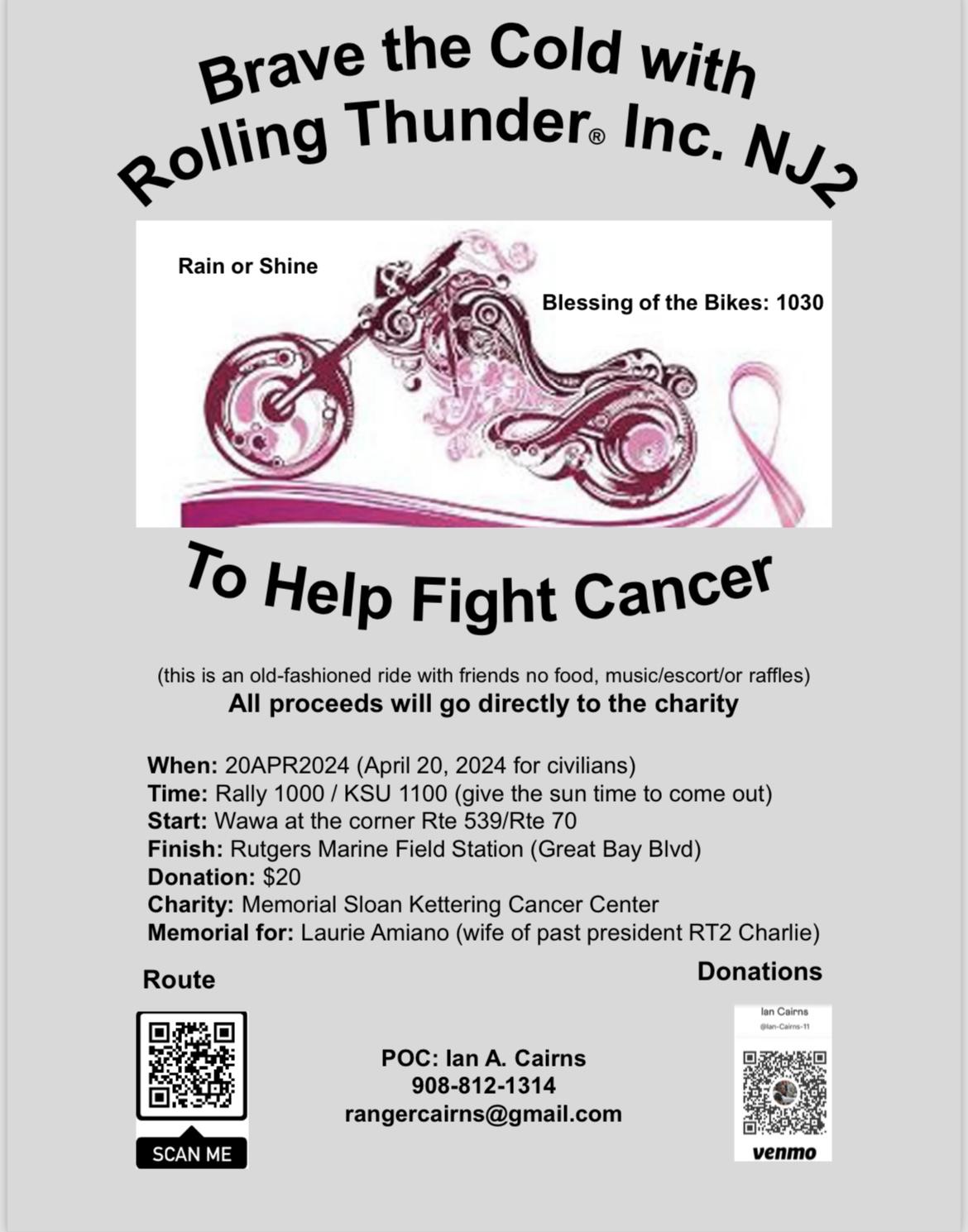 Brave the Cold with RTNJ2 to Fight Cancer