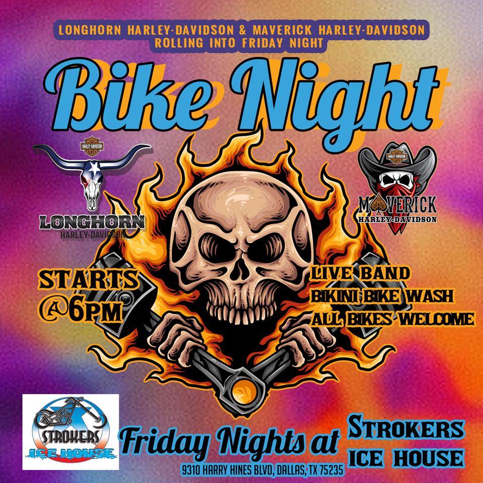 Bike Night at Strokers Ice House