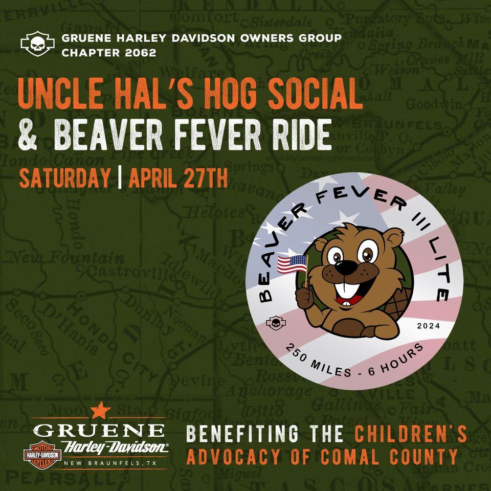 Uncle Hal's HOG Social & Beaver Fever Ride