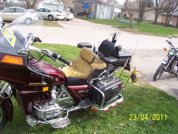 my old 1982 Honda Gold  Wing