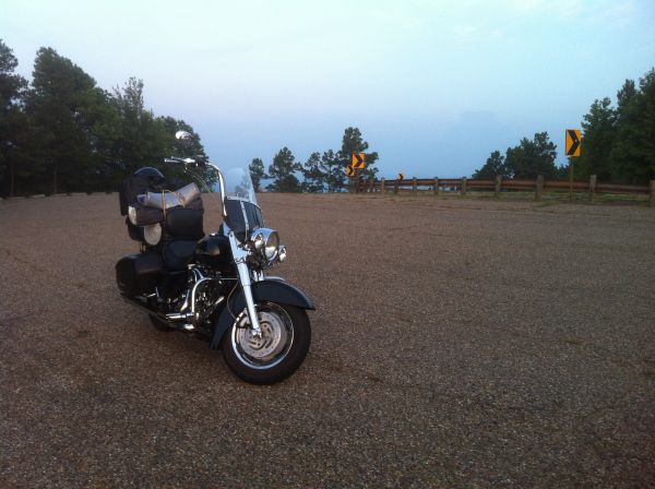 Evening ride on theTalimena Scenic Drive