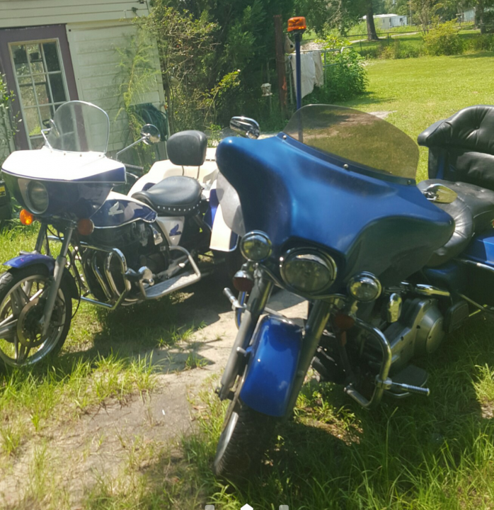 Two of my five bikes