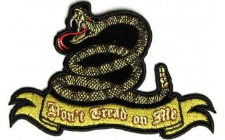 Snake Dont Tread On Me Patch