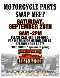 Motorcycle Parts Swap Meet