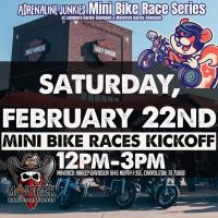 Adrenaline Junkie Mini Bike Race Series Kickoff