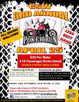 GSW 3rd Annual Poker Run