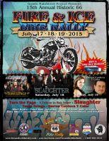 Fire & Ice Historic 66 Bike Rally 2015