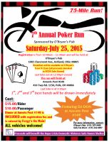 7th Annual O'Bryan's Poker Run 