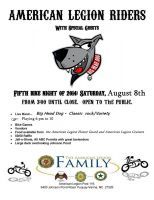 American Legion NC 116 Bike Night