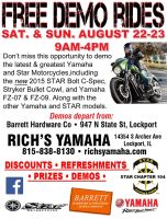 Free Motorcycle Demo Rides