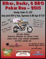 Bikes, Barks and Bbq Poker Run