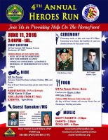 Patriot Guard Riders 4th Annual Heroes Run