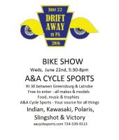 Drift Away in PA Bike Show