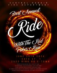 1st annual ride with the red poker run 