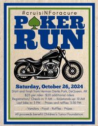 Poker Run for Children's Tumor Foundation