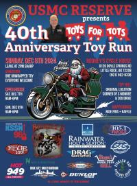 USMC Reserve 40th Anniversary Toy Run