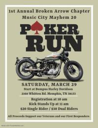 Poker Run for Veterans & First Responders