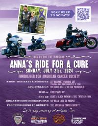 1st Annual Anna's Ride for a cure