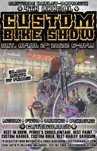 4th Annual Custom Bike Show at Eastside Harley