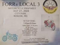 FORR Local 3  Motorcycle Swap Meet