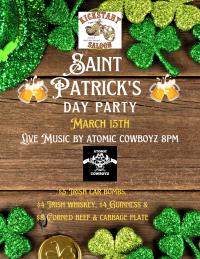 St. Patrick's Day Party with Atomic Cowboyz