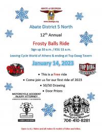 ABATE Frosty Balls Ride - CycleFish.com