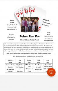 UCT Poker Run for John W Family