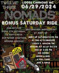 Loose Cannons MC Nomads Bonus Saturday Ride
