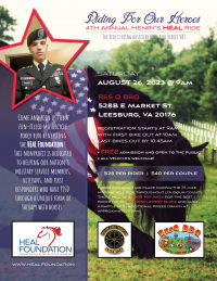 Riding For Our Heroes - 4th Annual Henry's Heal Ride