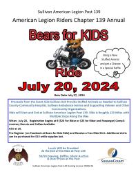 Bears For Kids Ride