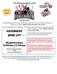 1st Annual Riding Academy of NJ Poker Run