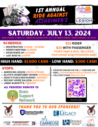 1st Annual Ride Against Alzheimer's