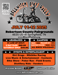 1st Annual Bell Witch Bike Rally