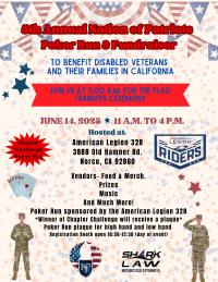 5th Annual Nation of Patriots Poker run and Fundraiser