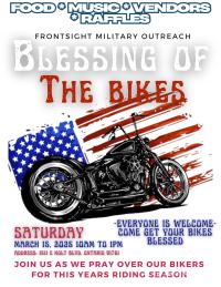 Frontsight Military Outreach Blessing of the Bikes