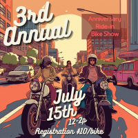 Third Annual Anniversary Ride-In Bike Show