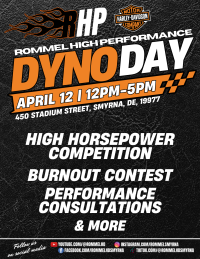 RHP DYNO DAY  @ Rommel HD Smyrna