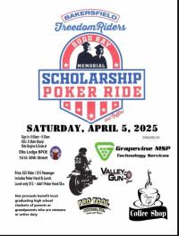 Freedom Riders Scholarship Poker Ride