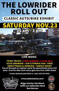 Annual LowRider Roll Out Classic Car and Motorcycle Show & Rally