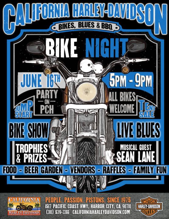 Bike's Blues and BBQ bike Night