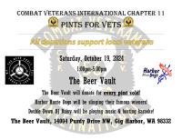 Pints for Vets @ The Beer Vault