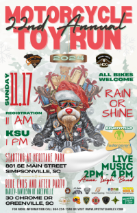  22nd Annual Motorcycle Toy Run