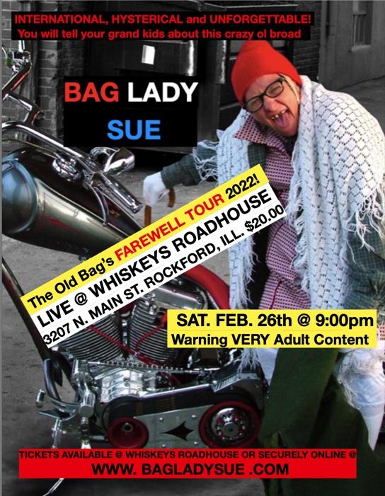 bag lady sue photos