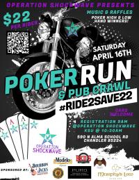 Operation Shockwave - Poker Run & Pub Crawl