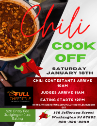 Full Throttle's 2nd Annual Chili Cook Off