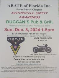 ABATE of Florida Motorcycle Safety Awareness at Duggan's