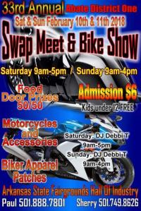 33rd ABATE D-1 Swap Meet & Bike Show