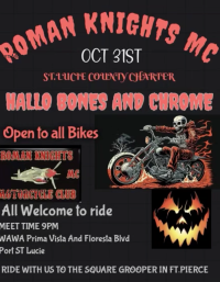 Roman Knights MC Hallo Bones and Chrome